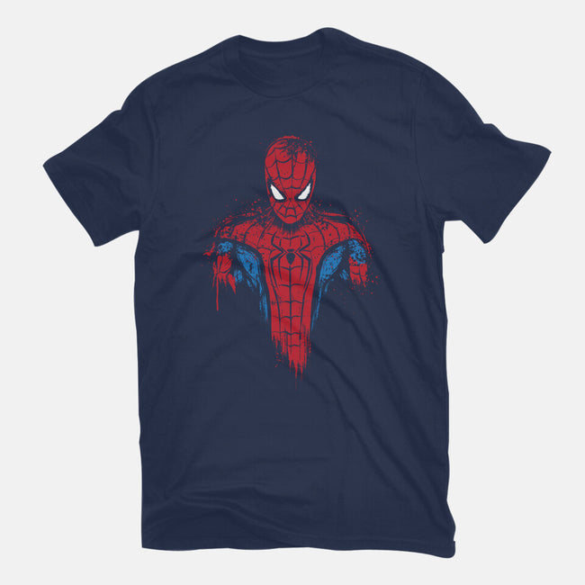 A New Day Spider-Womens-Fitted-Tee-DrMonekers