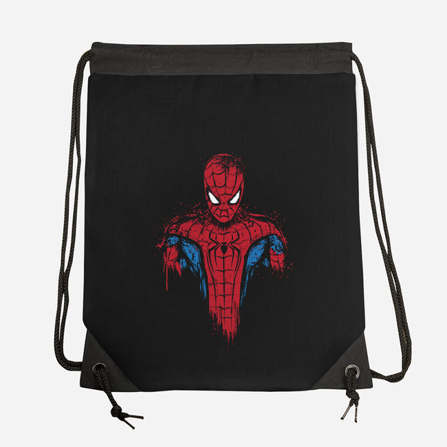 A New Day Spider-None-Drawstring-Bag-DrMonekers