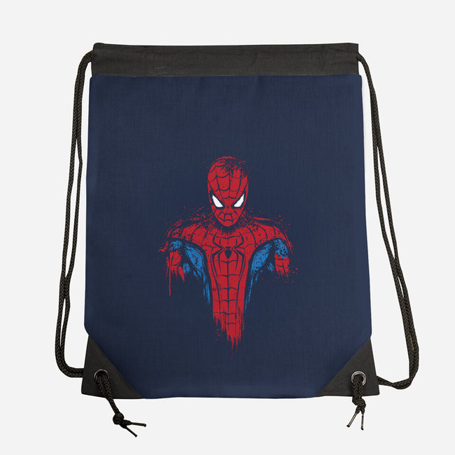 A New Day Spider-None-Drawstring-Bag-DrMonekers