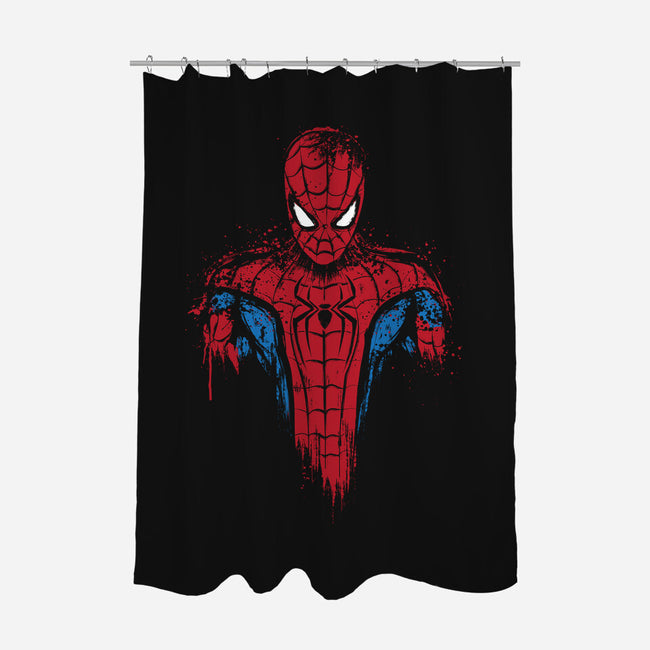 A New Day Spider-None-Polyester-Shower Curtain-DrMonekers