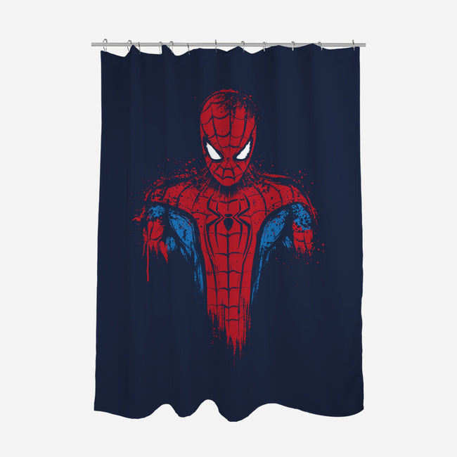 A New Day Spider-None-Polyester-Shower Curtain-DrMonekers