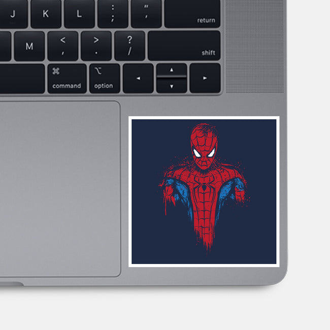 A New Day Spider-None-Glossy-Sticker-DrMonekers