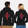 A New Day Spider-Unisex-Zip-Up-Sweatshirt-DrMonekers