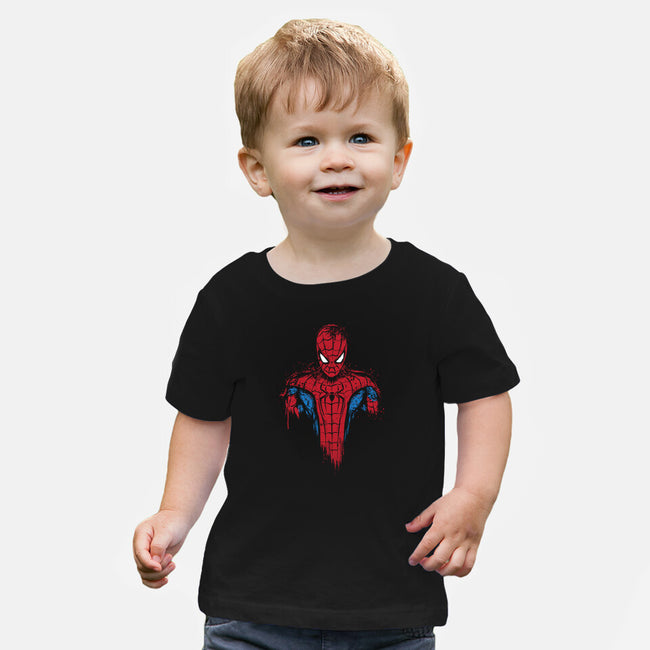 A New Day Spider-Baby-Basic-Tee-DrMonekers