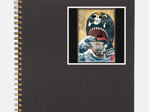 Goodbye Laboon Woodblock