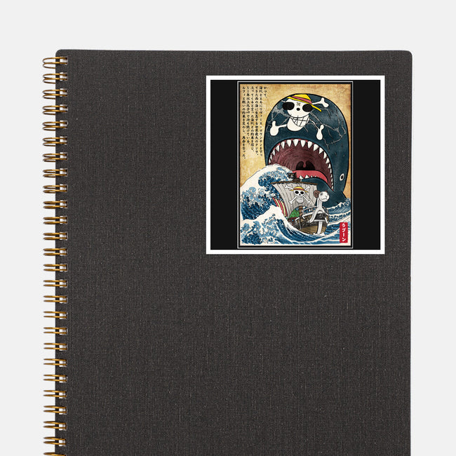 Goodbye Laboon Woodblock-None-Glossy-Sticker-DrMonekers