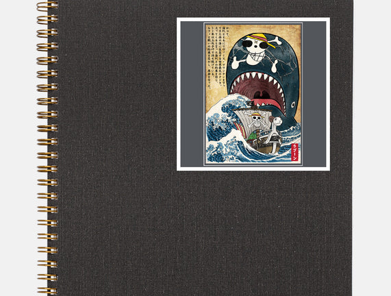 Goodbye Laboon Woodblock