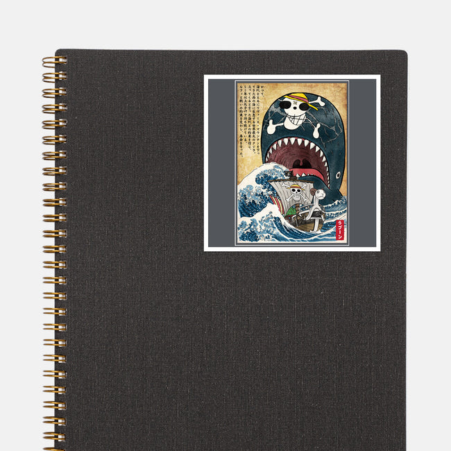 Goodbye Laboon Woodblock-None-Glossy-Sticker-DrMonekers