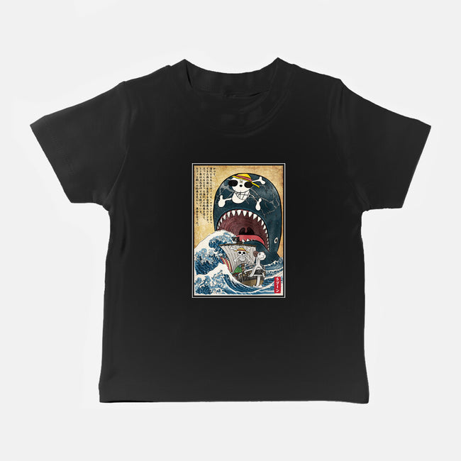 Goodbye Laboon Woodblock-Baby-Basic-Tee-DrMonekers