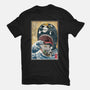 Goodbye Laboon Woodblock-Womens-Fitted-Tee-DrMonekers