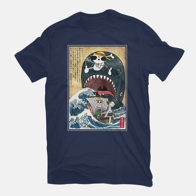 Goodbye Laboon Woodblock-Mens-Basic-Tee-DrMonekers