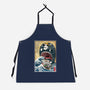 Goodbye Laboon Woodblock-Unisex-Kitchen-Apron-DrMonekers