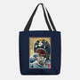 Goodbye Laboon Woodblock-None-Basic Tote-Bag-DrMonekers