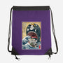 Goodbye Laboon Woodblock-None-Drawstring-Bag-DrMonekers