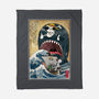 Goodbye Laboon Woodblock-None-Fleece-Blanket-DrMonekers