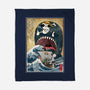 Goodbye Laboon Woodblock-None-Fleece-Blanket-DrMonekers