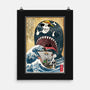 Goodbye Laboon Woodblock-None-Matte-Poster-DrMonekers