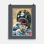Goodbye Laboon Woodblock-None-Matte-Poster-DrMonekers