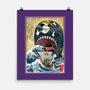 Goodbye Laboon Woodblock-None-Matte-Poster-DrMonekers