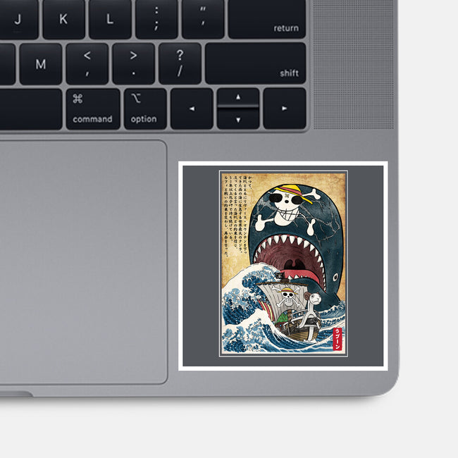 Goodbye Laboon Woodblock-None-Glossy-Sticker-DrMonekers