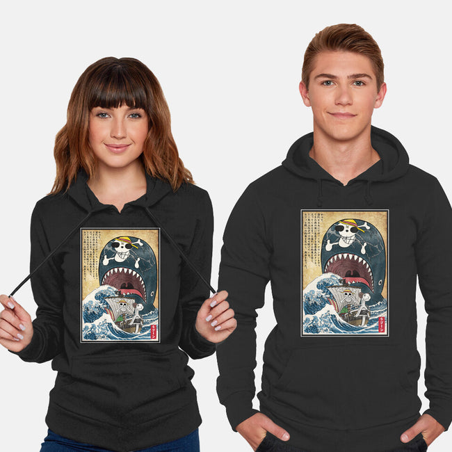 Goodbye Laboon Woodblock-Unisex-Pullover-Sweatshirt-DrMonekers