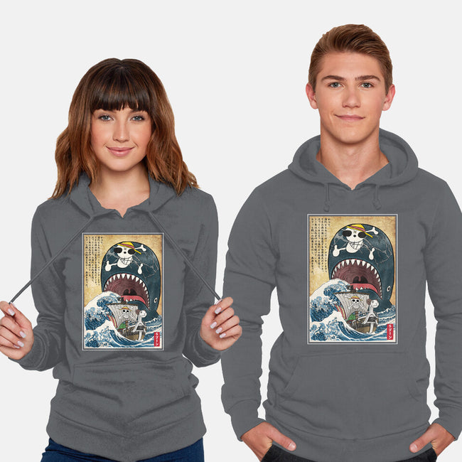 Goodbye Laboon Woodblock-Unisex-Pullover-Sweatshirt-DrMonekers