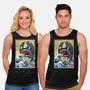 Goodbye Laboon Woodblock-Unisex-Basic-Tank-DrMonekers