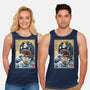 Goodbye Laboon Woodblock-Unisex-Basic-Tank-DrMonekers