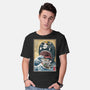 Goodbye Laboon Woodblock-Mens-Basic-Tee-DrMonekers