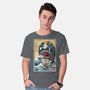 Goodbye Laboon Woodblock-Mens-Basic-Tee-DrMonekers