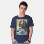 Goodbye Laboon Woodblock-Mens-Basic-Tee-DrMonekers