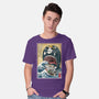 Goodbye Laboon Woodblock-Mens-Basic-Tee-DrMonekers