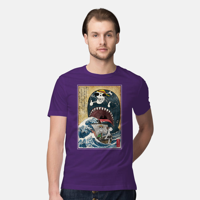Goodbye Laboon Woodblock-Mens-Premium-Tee-DrMonekers