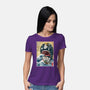 Goodbye Laboon Woodblock-Womens-Basic-Tee-DrMonekers