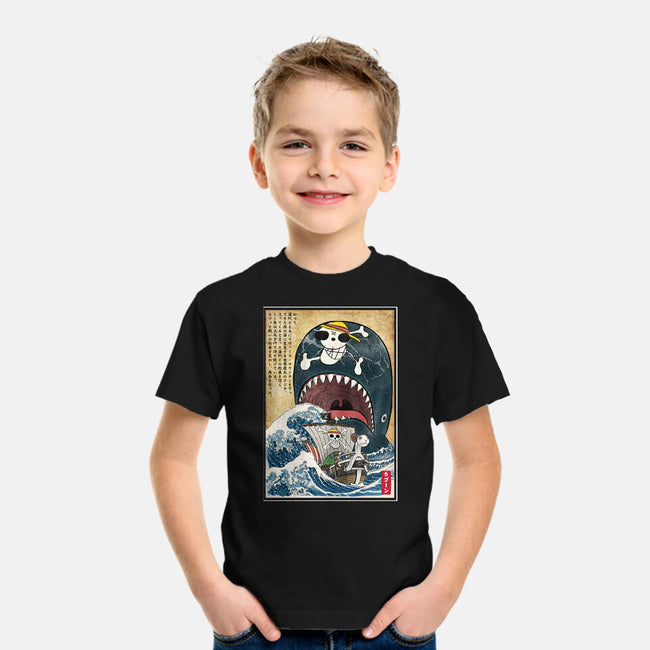Goodbye Laboon Woodblock-Youth-Basic-Tee-DrMonekers