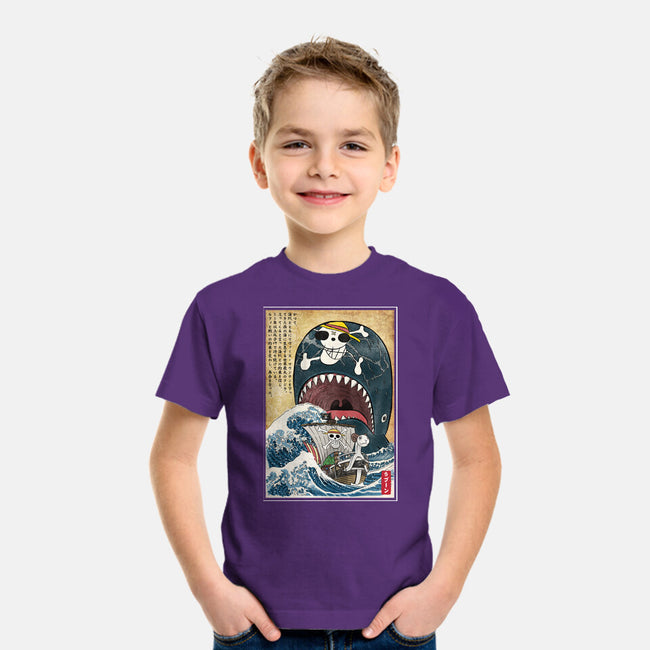 Goodbye Laboon Woodblock-Youth-Basic-Tee-DrMonekers