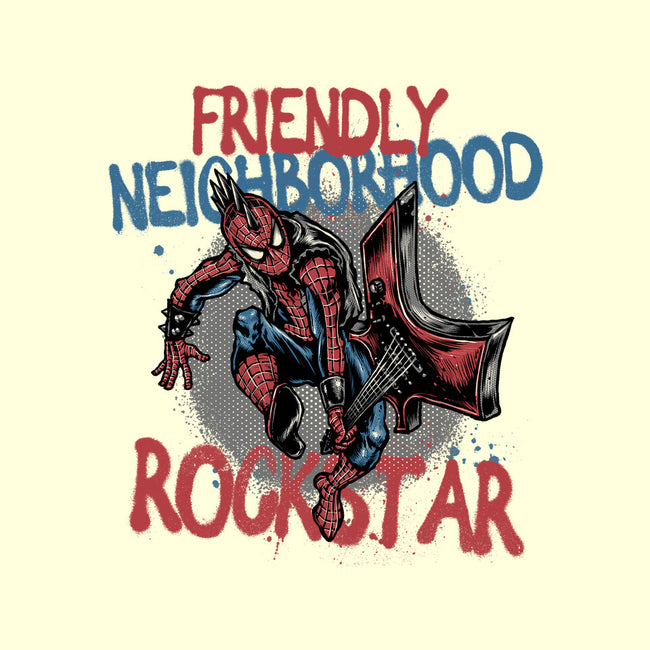 Friendly Neighborhood Rockstar-None-Basic Tote-Bag-glitchygorilla