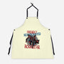 Friendly Neighborhood Rockstar-Unisex-Kitchen-Apron-glitchygorilla