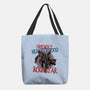 Friendly Neighborhood Rockstar-None-Basic Tote-Bag-glitchygorilla