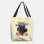 Friendly Neighborhood Rockstar-None-Basic Tote-Bag-glitchygorilla