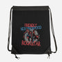 Friendly Neighborhood Rockstar-None-Drawstring-Bag-glitchygorilla
