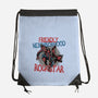Friendly Neighborhood Rockstar-None-Drawstring-Bag-glitchygorilla