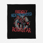 Friendly Neighborhood Rockstar-None-Fleece-Blanket-glitchygorilla