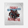 Friendly Neighborhood Rockstar-None-Fleece-Blanket-glitchygorilla