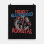 Friendly Neighborhood Rockstar-None-Matte-Poster-glitchygorilla