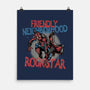 Friendly Neighborhood Rockstar-None-Matte-Poster-glitchygorilla