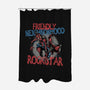 Friendly Neighborhood Rockstar-None-Polyester-Shower Curtain-glitchygorilla