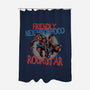Friendly Neighborhood Rockstar-None-Polyester-Shower Curtain-glitchygorilla