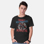Friendly Neighborhood Rockstar-Mens-Basic-Tee-glitchygorilla