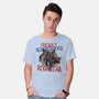Friendly Neighborhood Rockstar-Mens-Basic-Tee-glitchygorilla